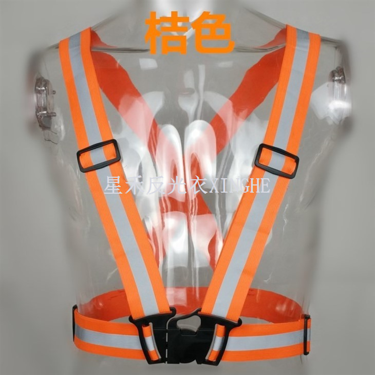 Adjusted Reflective Elastic Strap Belt For Night Running Riding