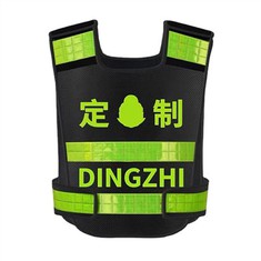 Melna satiksmes drošības veste