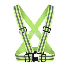 Labi redzamas atstarojošas drošības siksnas skriešanai