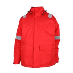 Ziemas atstarojoša drošības jaka