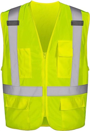 Fluorescējoša dzeltena drošības veste